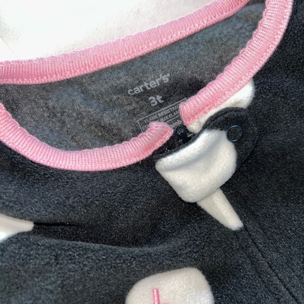 3 Piece Toddler Girl’s Size 3T Pajama Sleeper Bundle - Picture 6 of 7